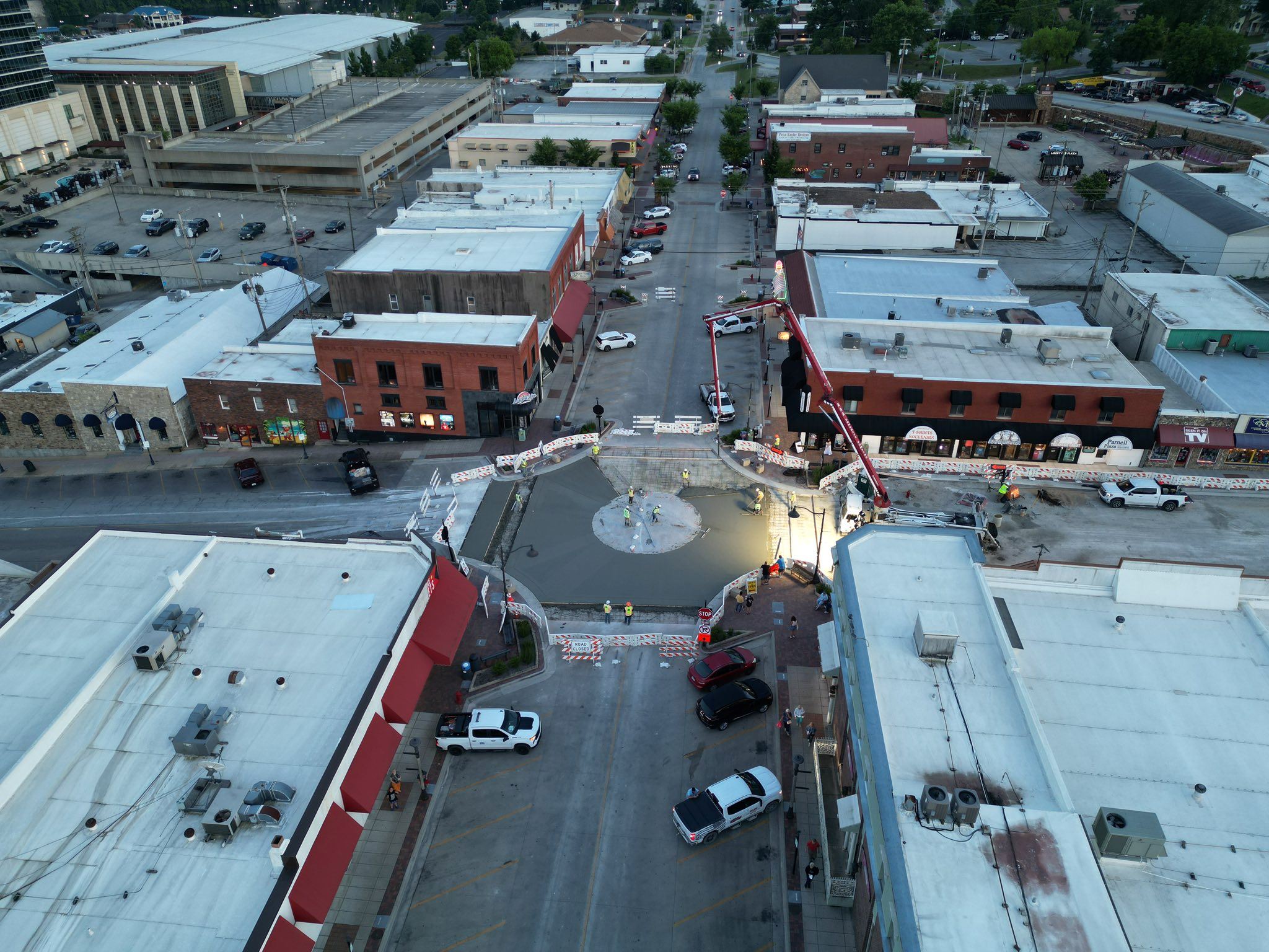 Main and Commercial Intersection