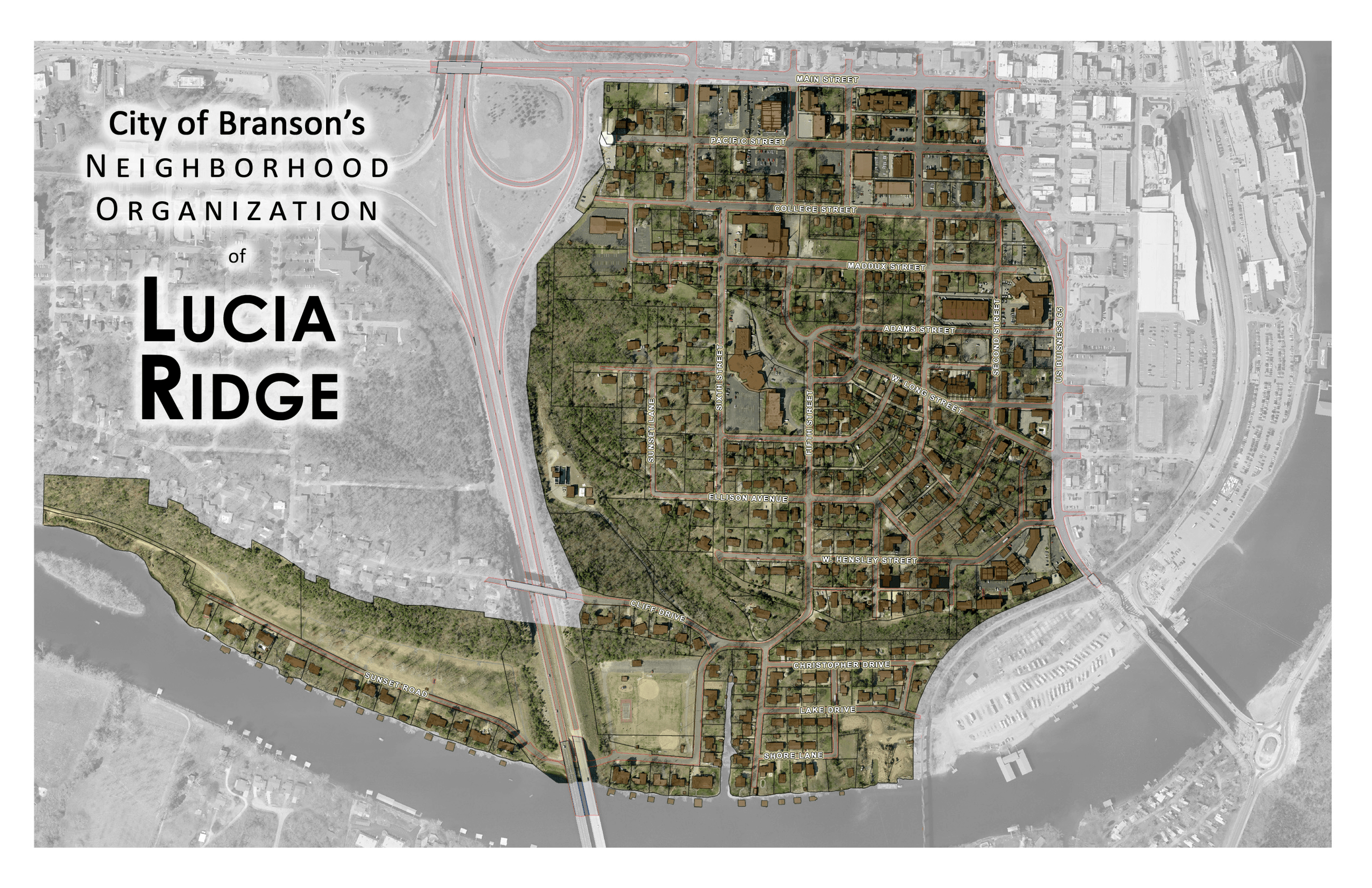 Lucia Ridge Map
